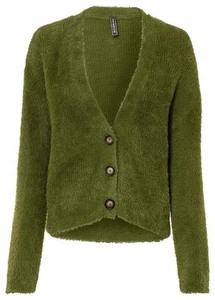 Strickjacke mit Viskose Gr. 32/34 Grün Damen Strick-Jacke Neu - Bild 1 von 1