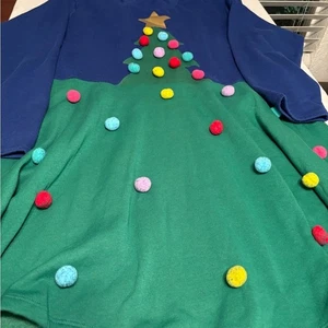 Suéter tejido azul fino Mighty - Imagen 1 de 8