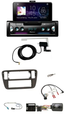 Pioneer DAB Bluetooth Lenkrad USB Autoradio für Skoda CitiGo Seat Mii 2011-2016 - Bild 1 von 4