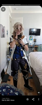 Disfraz de Albedo Genshin Dokidokicos usado pero en buen estado S/M alterado Foto 1 de 4