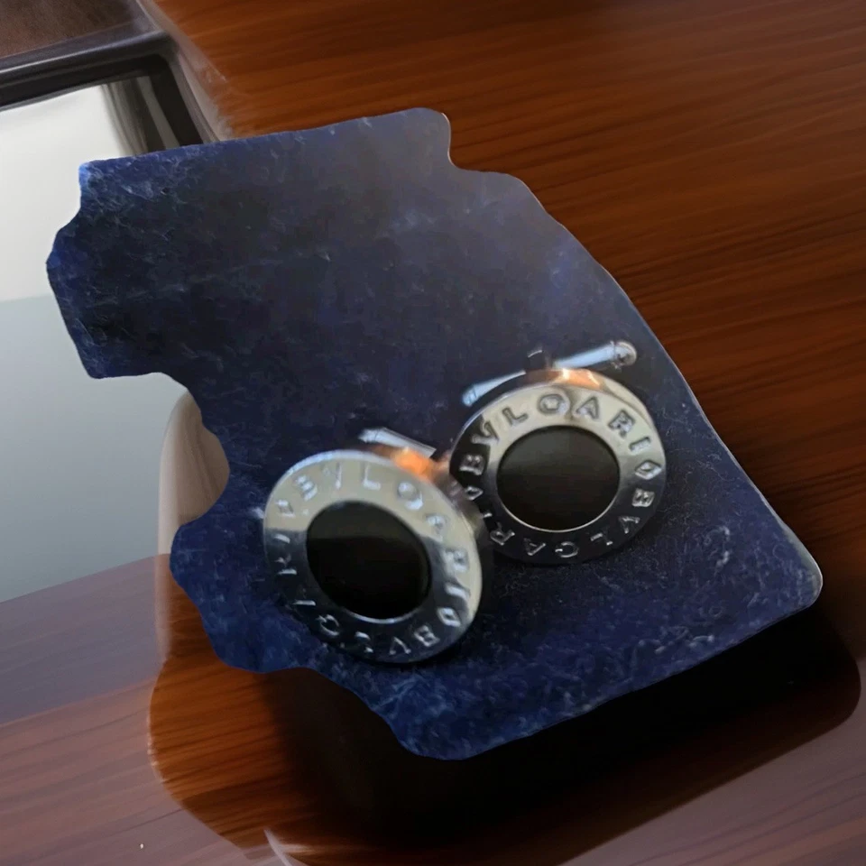 Men’s Bulgari Classic Cufflinks  - Image 1 of 1