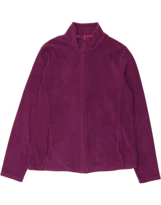MARKS & SPENCER Womens Fleece Jacket UK 16 Large Purple Polyester BX06 - Image 1 of 3