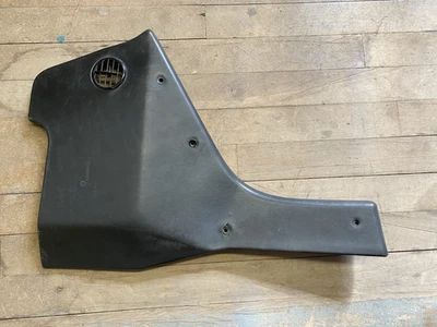 OEM Vintage 1960s-1970s BMW 2002 Interior Black Leather Upholstery Panel Garnish - Изображение 1 из 4