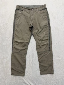 Pantalones de mezclilla Kuhl Radikl para hombre 34x32 gris tostado senderismo aire libre elásticos escalada - Imagen 1 de 22