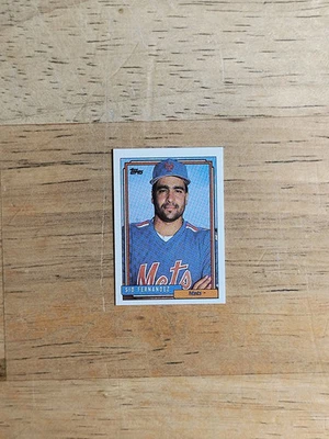 1992 Topps Micro #382 Sid Fernandez - Image 1 of 2