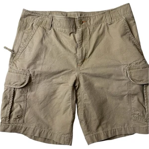 L.L.Bean Shorts Herren 34 Cargo Baumwolle Natural Fit Ripstop Allagash Wandern Canvas - Bild 1 von 10