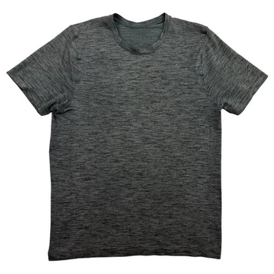 Lululemon Men’s Metal Vent Tech T Shirt Dark Gray Crew Tee Medium Lightweight - Image 1 of 4