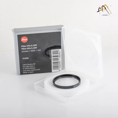 Leica E39 39mm UVa II Black 13030 Filter boxed #23676 - Image 1 of 4