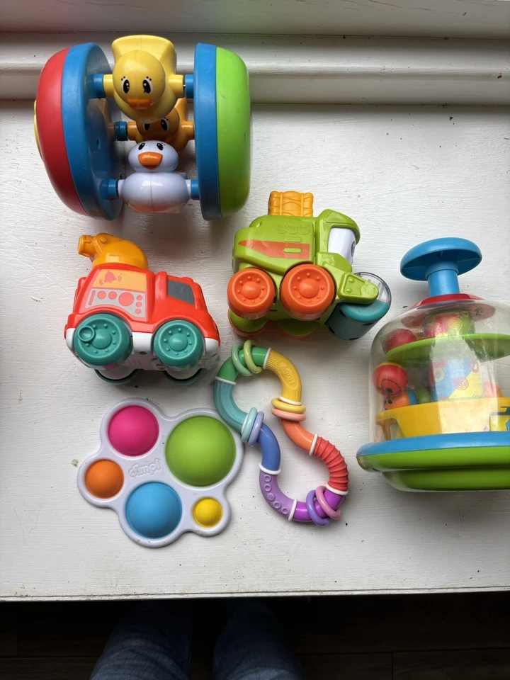 6 Sensory Toys For Baby, Fisher Price Playskool Dimples Log - Image 1 of 1