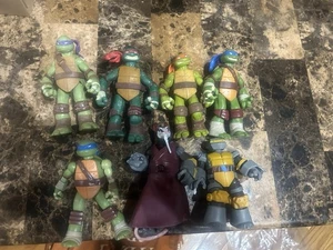 Lote de 7 figuras TMNT Viacom 2012-14 usadas - Imagen 1 de 8