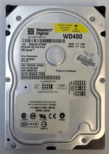 Western Digital WD400JB-00FSA0 HDD, 40 GB , IDE/ATA/ATAPI-6, 3.5"- Tested w/pics - Picture 1 of 8