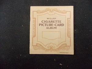 Wills leeres Zigarettenkartenalbum ohne Karten mit Sticker - Bild 1 von 3