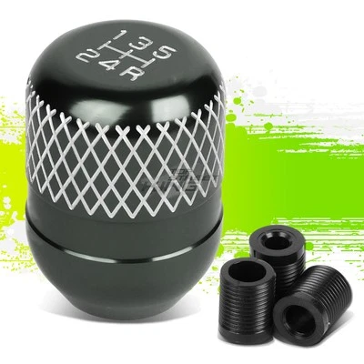 M8/M10/M12 UNIVERSAL ALUMINIO CARRERAS MANUAL 5 VELOCIDADES ENGRANAJE PERILLA CORTA RED GRIS Foto 1 de 4