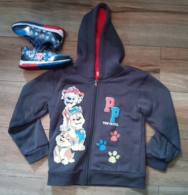 Sudadera con capucha pata para niños Foto 1 de 3