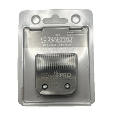 Hoja de acero desmontable de alto carbono Conair Pro Pet tamaño 4F 3/8" 9,5 mm G5 Foto 1 de 2