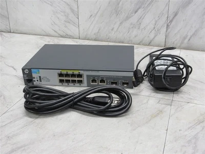 HP ProCurve J9137A 2520-8 POE Ethernet Switch w/ Power Adapter - Image 1 of 4
