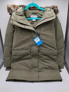 NUOVO parka donna Columbia Little Si II isolato - Greenscape - taglia S (#O3-A7) - Foto 1 di 6