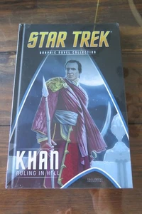 STAR TREK GRAPHIC NOVEL COLLECTION 26 KHAN RULING IN HELL EAGLEMOSS IDW SEALED - Picture 1 of 2
