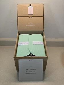 Cabezal de ducha filtrado con dosel - Alta presión, filtro para agua dura cromada  - Imagen 1 de 11