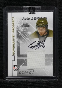 2009-10 ITG Superlative Volume 2 Prospect Jersey Silver /40 Cody Hodgson Auto - Picture 1 of 3