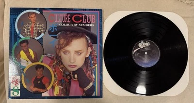 Culture Club Colour By Numbers Vinyl LP VG+-NM/VG+ Karma Chameleon Boy George - Image 1 of 4