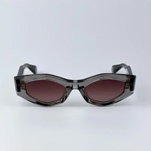 Valentino Men Sunglasses Translucent Grey Rose Irregular V-TRE VLS-101C-51 NEW - Picture 1 of 12