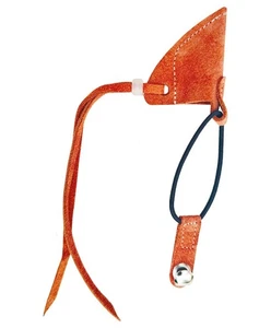 Hunt&Seek Traditional Cow Suede Leather Bow String Keeper for Recurve & Longbow - Picture 1 of 7
