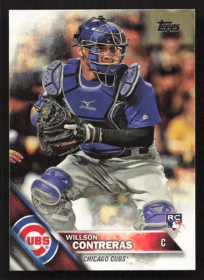 Tarjeta 2016 Topps Update Willson Contreras RC Rookie #US266 Foto 1 de 2