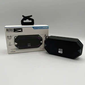 Altec Lansing HydraMini Everything Proof Wireless Bluetooth Speaker Black LED - Picture 1 of 4