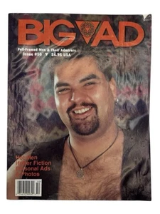 BIG AD Magazine Issue #50 Feb/Mar 1997 Gay Vintage Full-Framed Men - Imagen 1 de 6