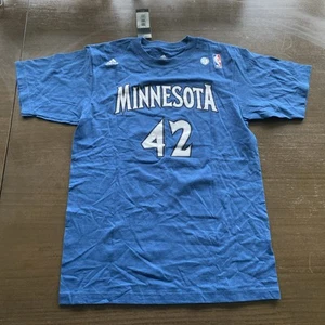 Kevin Love Shirt XL Adidas Basketball nuova con etichette Minnesota Timberwolves #42 NBA XL - Foto 1 di 2