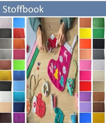 FILZPLATTE MOOSGUMMI PLATTE SELBSTKLEBEND FILZ STOFF BASTELFILZ BASTELMATERIAL - Bild 1 von 3