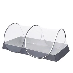 Portable Mosquito Net Foldable Pop Up Tent for Twin Size Bed,Bed Canopy Mosqu... - Picture 1 of 7