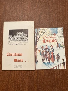 Folletos vintage de villancicos de Navidad - Imagen 1 de 6