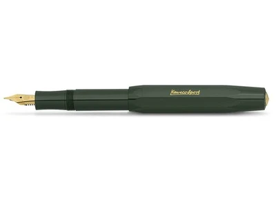 Kaweco 经典钢笔绿色 23 克拉镀金钢笔尖 F 10000488 全新 — 第 1/4 张图片