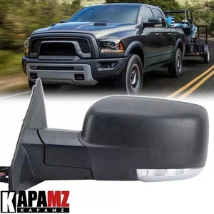 Left/Driver For 2013-2019 Dodge Ram 1500 Manual Fold +Heated+ Temp Sensor Mirror - Bild 1 von 14