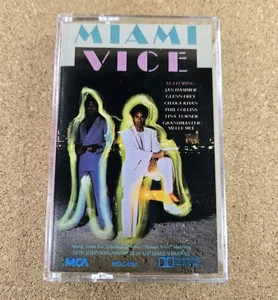 Miami Vice Television Soundtrack Jan Hammer 1985 Cassette Tape - Picture 1 of 3