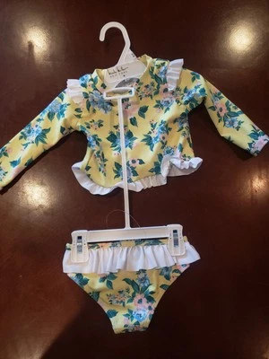 Nicole Miller 12m Girls Swimsuit - Image 1 of 2