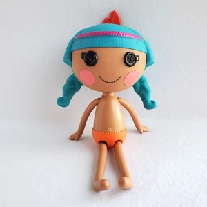 MUÑECA TAMAÑO COMPLETO Lalaloopsy Feather Tell-a-Tale 12" sin ropa nativa americana - Imagen 1 de 8
