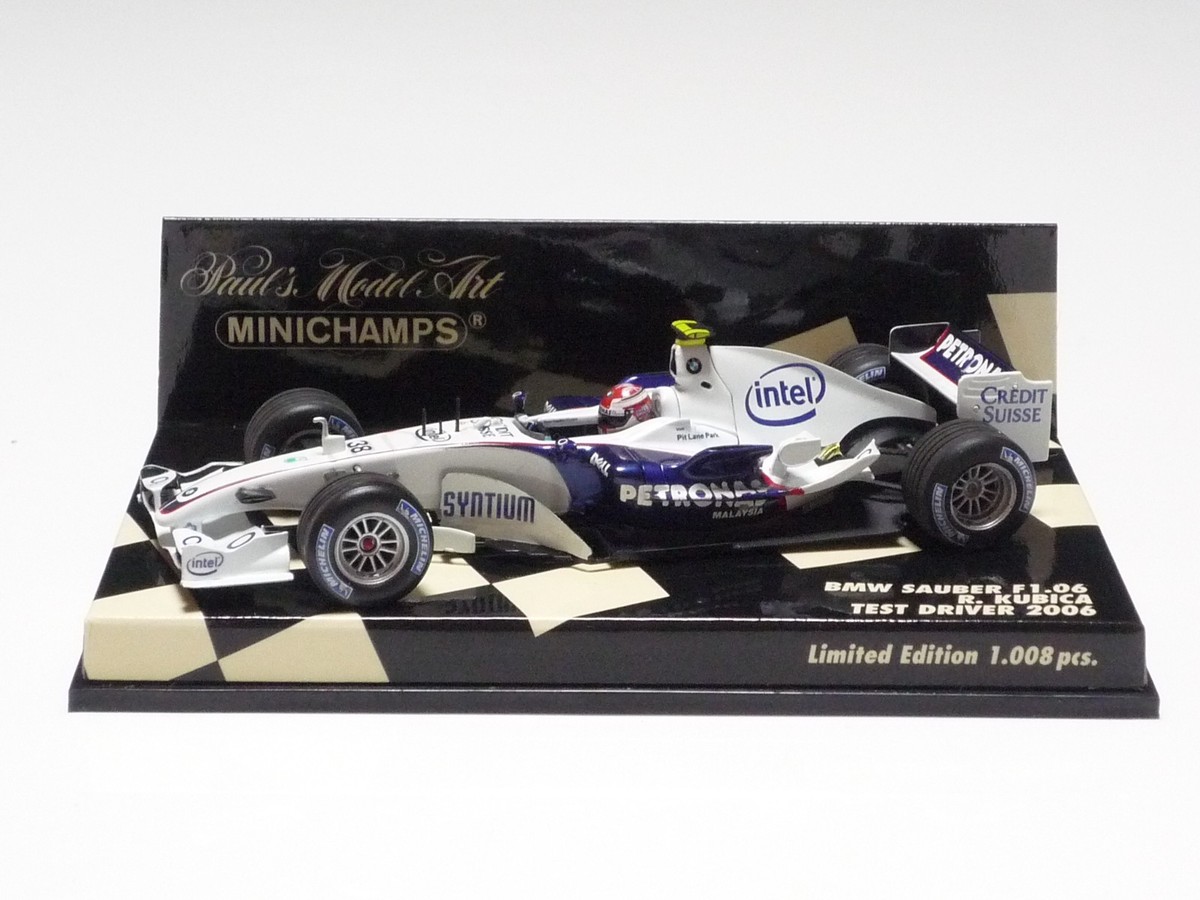 専用ページ 1/18 BMW SAUBER 1/43 SAUBER Minichamps 1/43 Petronas BMW Sauber F1 .06 Jacque Villeneuve