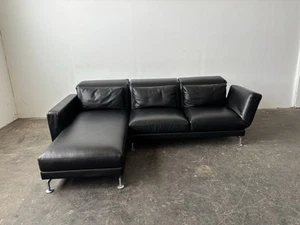 Brühl Moule medium Designer Ledersofa Ecksofa Couch Leder 1A Zustand! - Bild 1 von 15