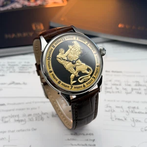 Mole Herren Handaufzug Mechanische Uhr - Klassische Hercules Armbanduhr - Bild 1 von 6