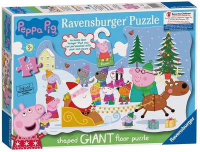 Rompecabezas de Navidad Ravensburger Peppa Pig 32 piezas para niños de 3 años  Foto 1 de 4