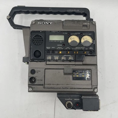 Unidad de cuerpo grabadora de video casete Betacam SP Sony sin probar Foto 1 de 4