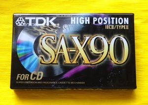1x TDK SA-X 90 Cassette Tape 1997-2001 + OVP + SEALED + - Picture 1 of 2