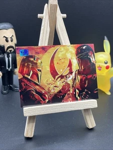 Forged By Destiny #99 2024 Topps Chrome Star Wars Galaxy rifrattore - Foto 1 di 2