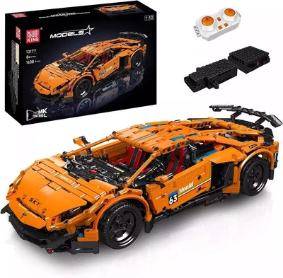 MOULD KING 13177 Lamborghini Aventador SVJ – 1608+ Pcs -  RC Remote Control NEW - Image 1 of 4