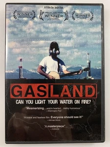 GASLAND Can You Light Your Water On Fire DVD DOCUMENTARY MOVIE Josh Fox LIKE NEW - Imagen 1 de 2