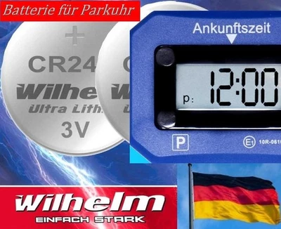 Batterie, Batteriezelle, Digitale Parkuhr, elektronische Parkscheibe - Bild 1 von 4