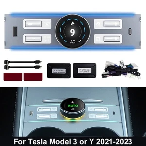 LCD Knopf Docking Station für Tesla Model 3 Y 2021-2023 Autofenstersteuerung U - Picture 1 of 24